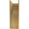 Ekena Millwork 12"W x 24"D x 36"H Classic Helena Rough Cedar Woodgrain TimberThane Corbel, Primed Tan CORUR12X24X36HELRCPR - alternate 5
